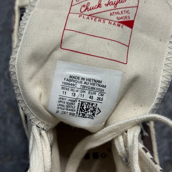 Converse x Brain Dead Cow Print High Top Sneakers - Picture 11 of 11